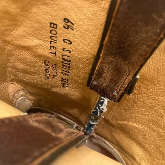 Women’s Paul Brodie Western Boulet boots - Picture 7 of 8